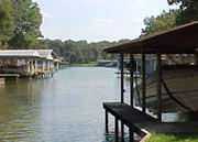 Bora Bora Bungalow Lake House on Cedar Creek Lake in Texas